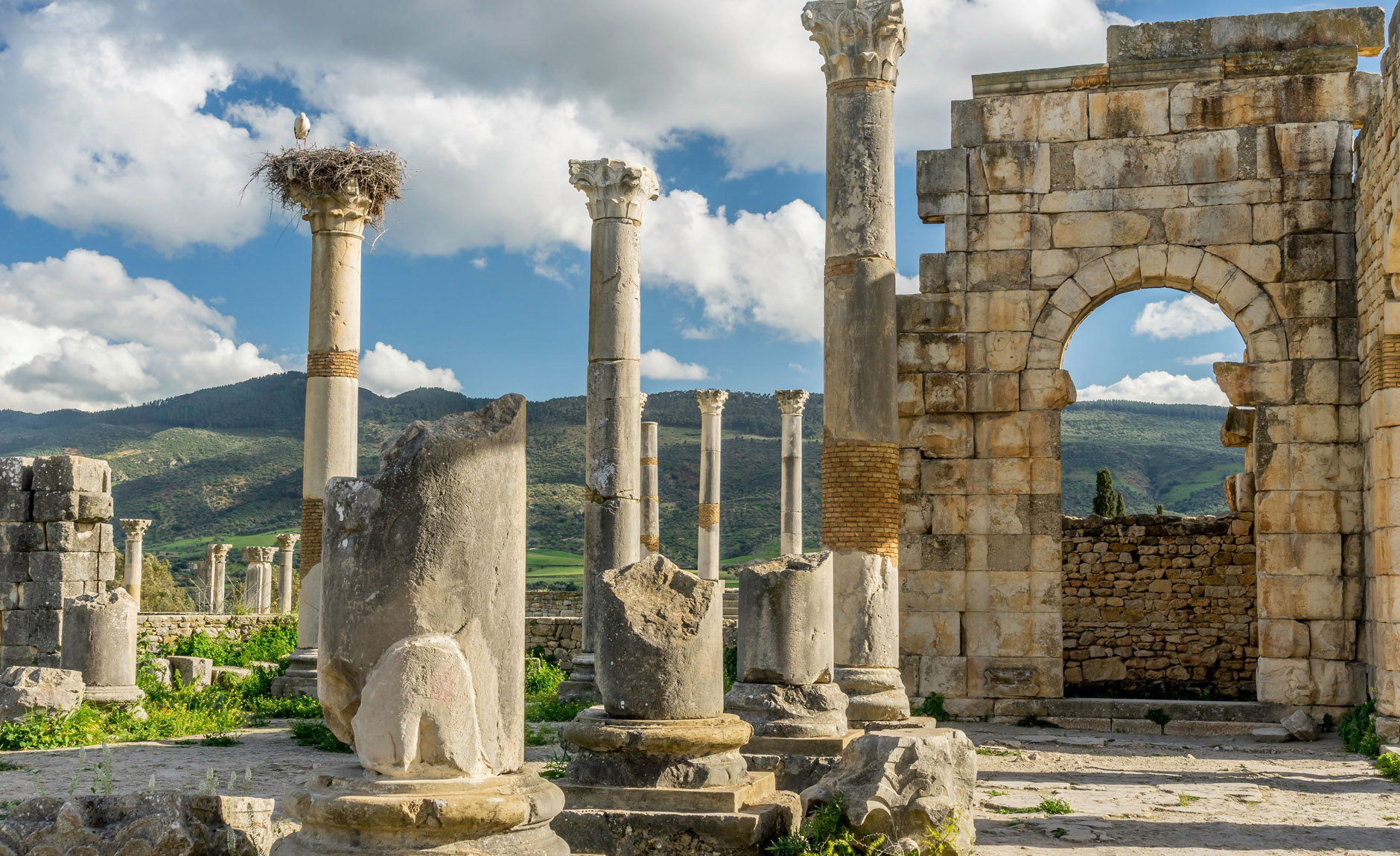 Fes to Tangier via Volubilis & Chefchaouen